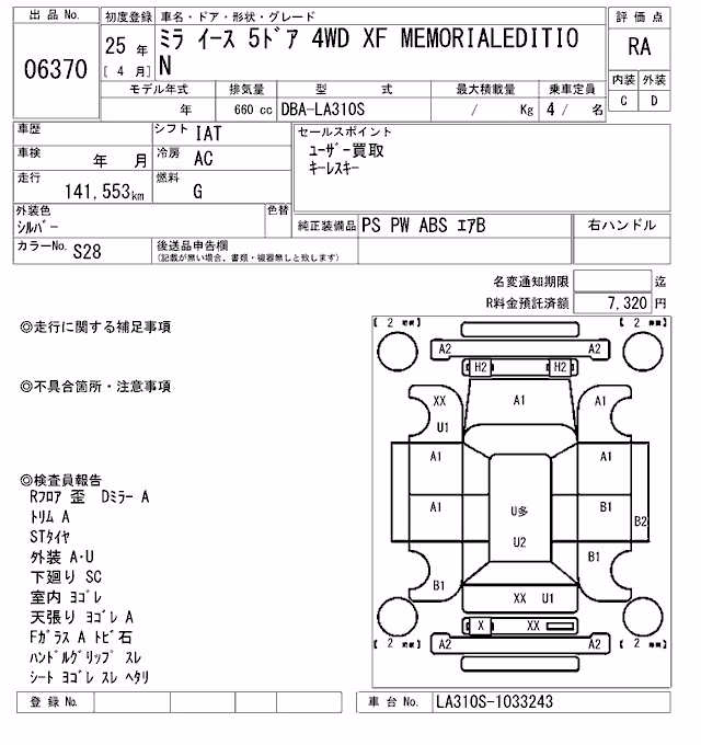 DAIHATSU MIRA E:S