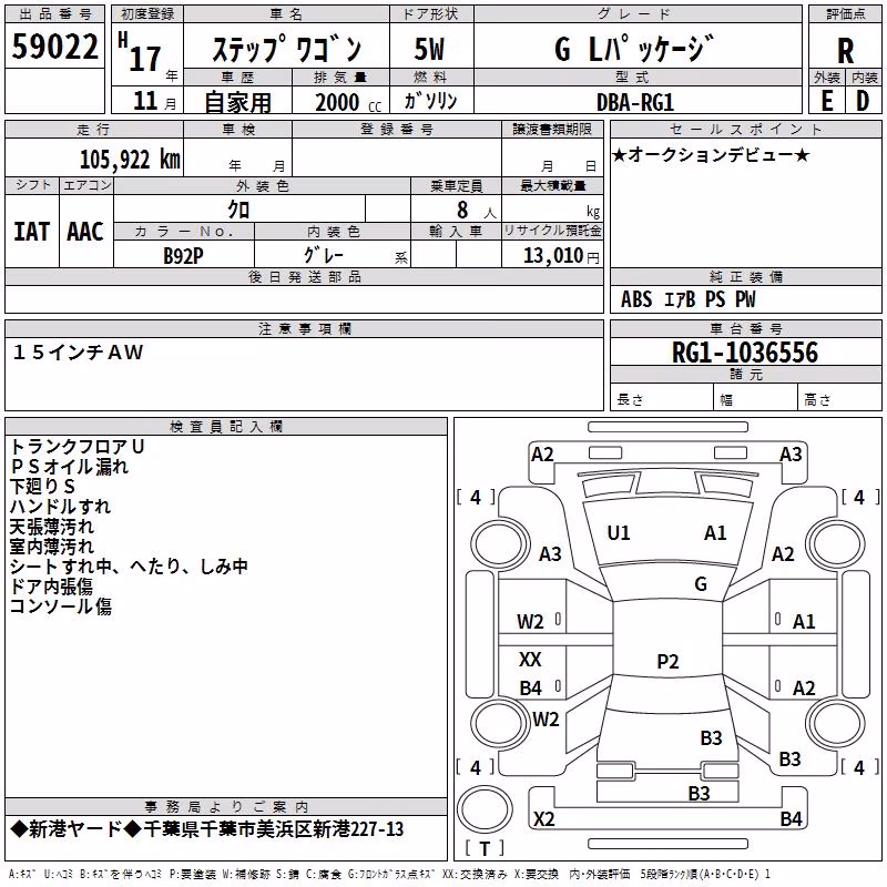 HONDA STEPWGN