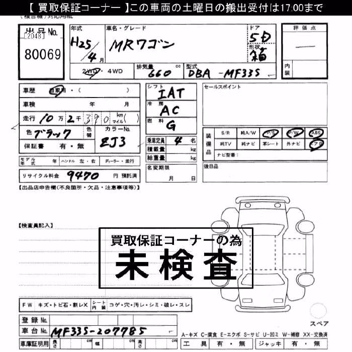 SUZUKI MR WAGON