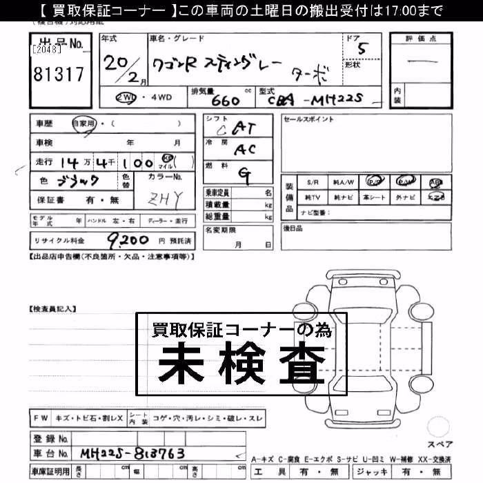 SUZUKI WAGON R