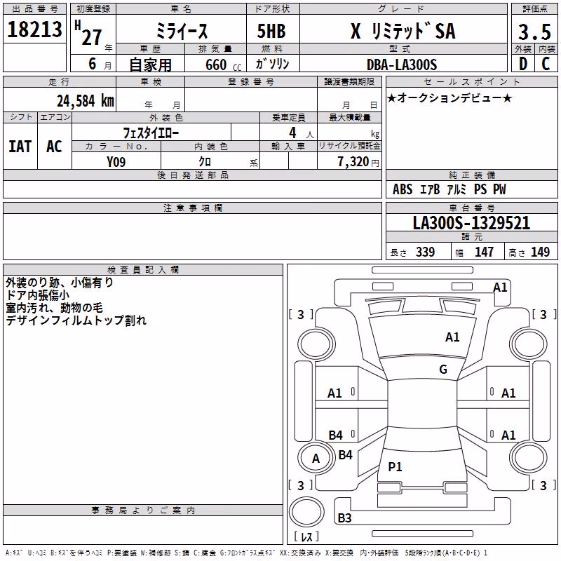 DAIHATSU MIRA E:S