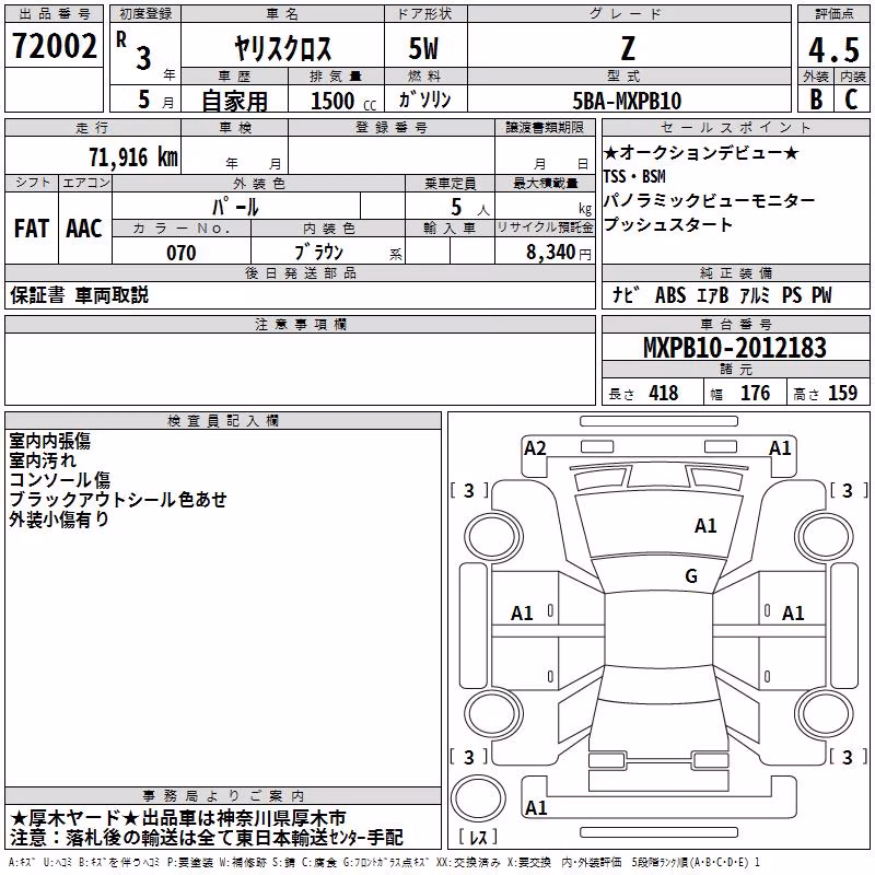 TOYOTA YARIS CROSS