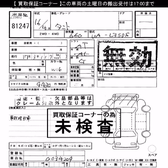 DAIHATSU TANTO