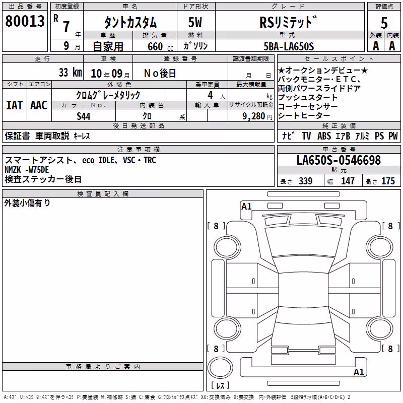 DAIHATSU TANTO