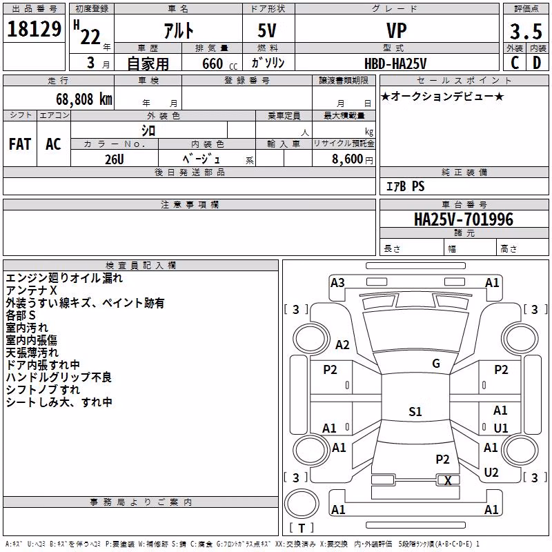 SUZUKI ALTO