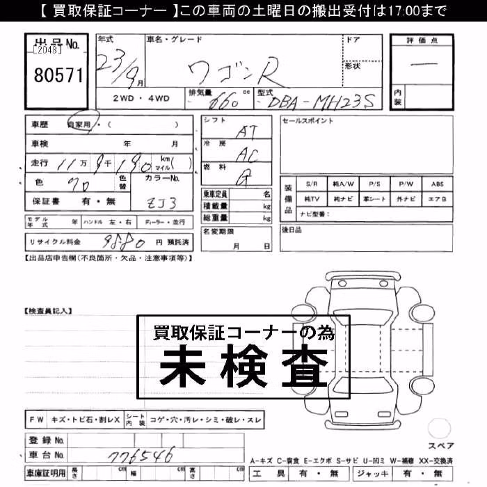 SUZUKI WAGON R