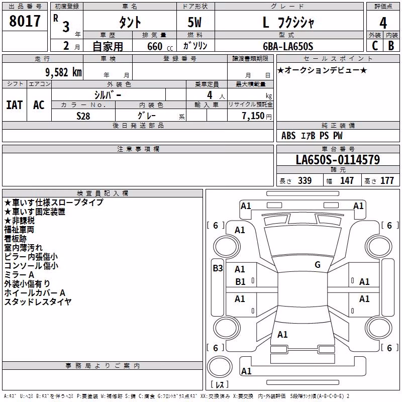 DAIHATSU TANTO