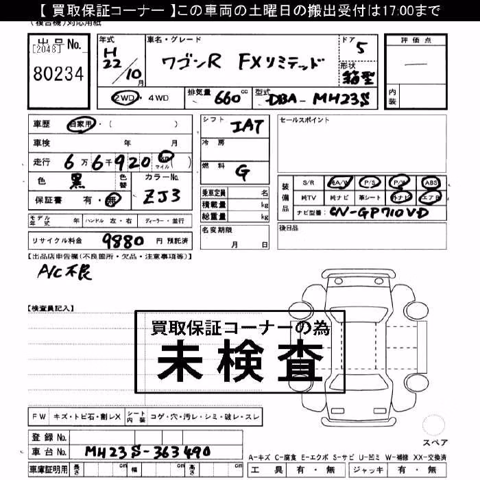 SUZUKI WAGON R