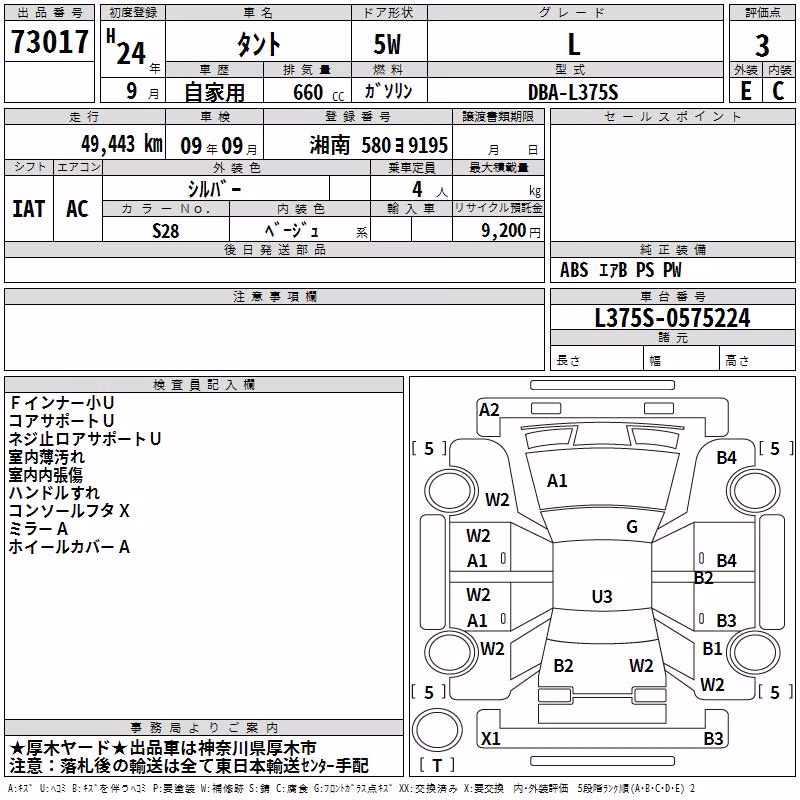DAIHATSU TANTO