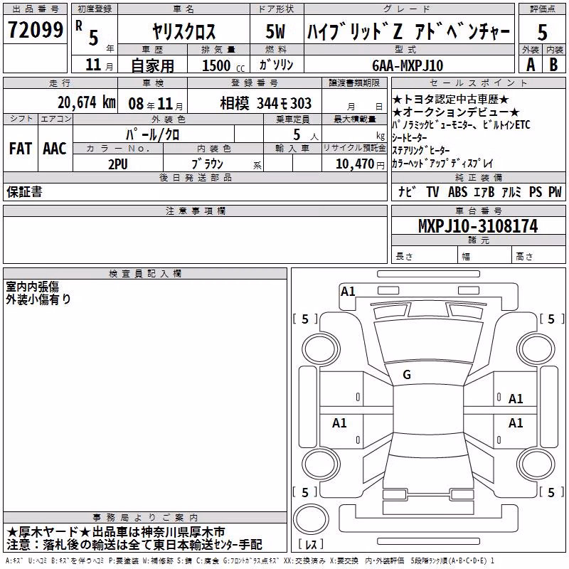 TOYOTA YARIS CROSS