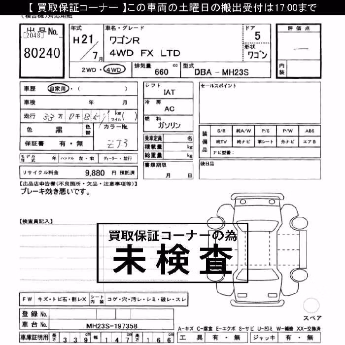 SUZUKI WAGON R