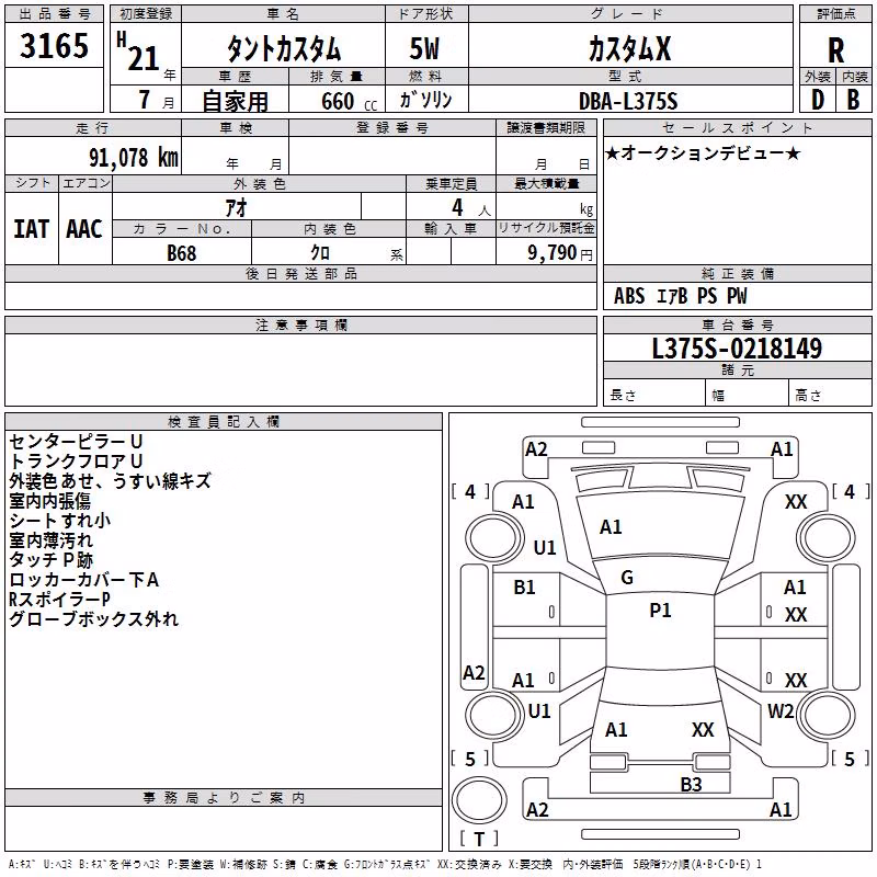 DAIHATSU TANTO