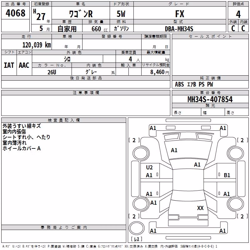 SUZUKI WAGON R