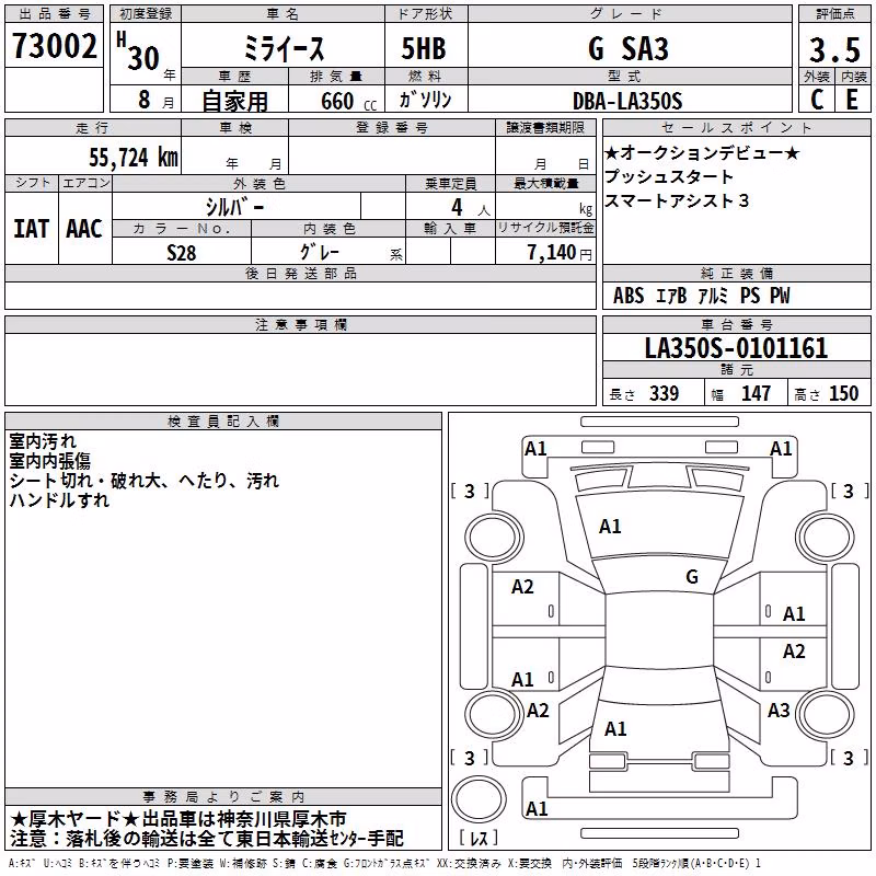 DAIHATSU MIRA E:S
