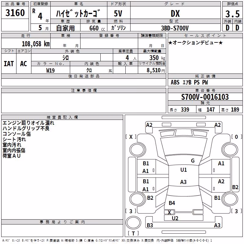 DAIHATSU ATRAI