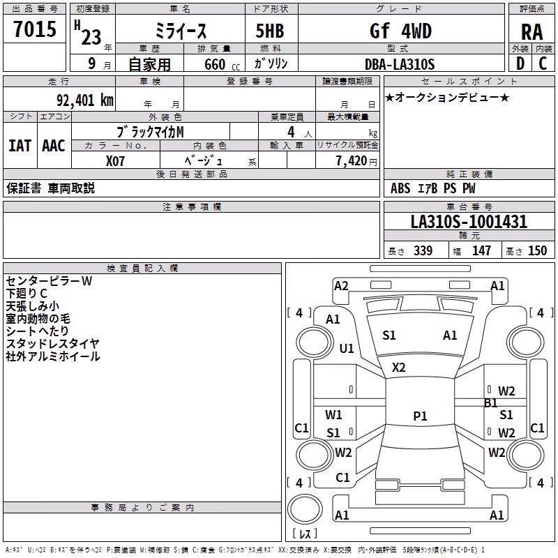DAIHATSU MIRA E:S