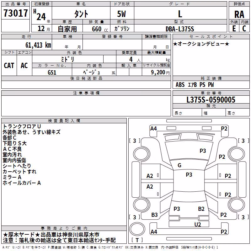 DAIHATSU TANTO