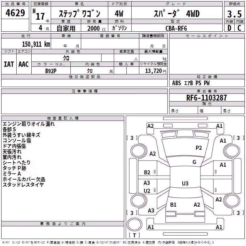 HONDA STEPWGN