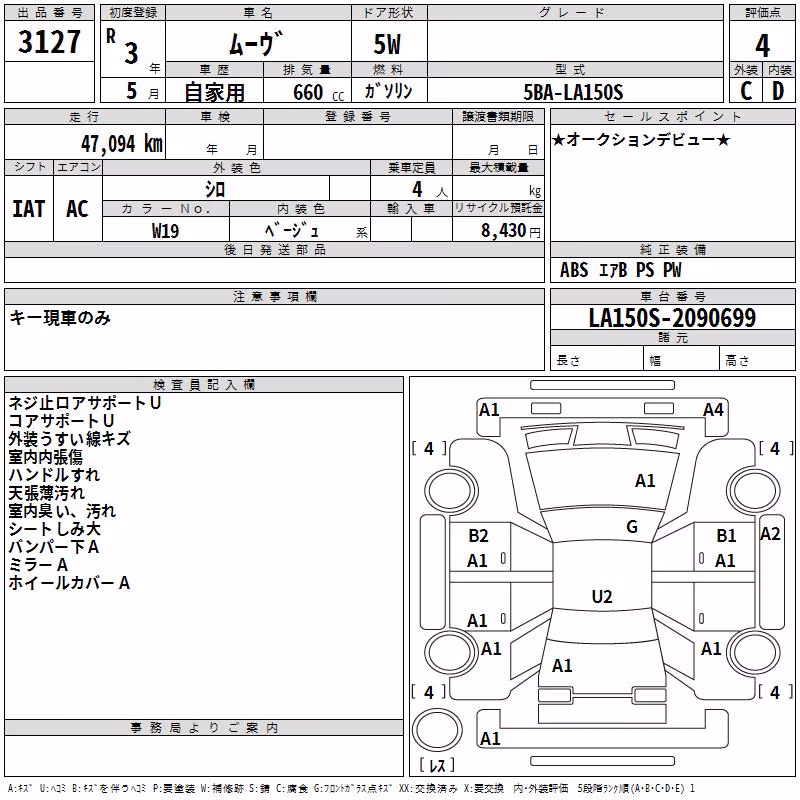 DAIHATSU MOVE