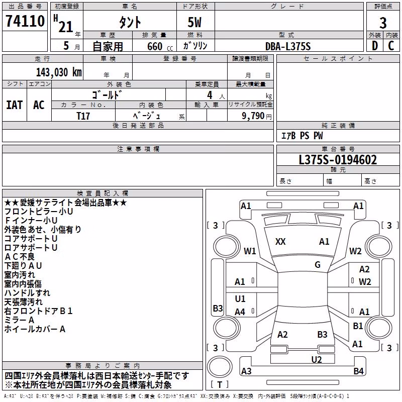 DAIHATSU TANTO