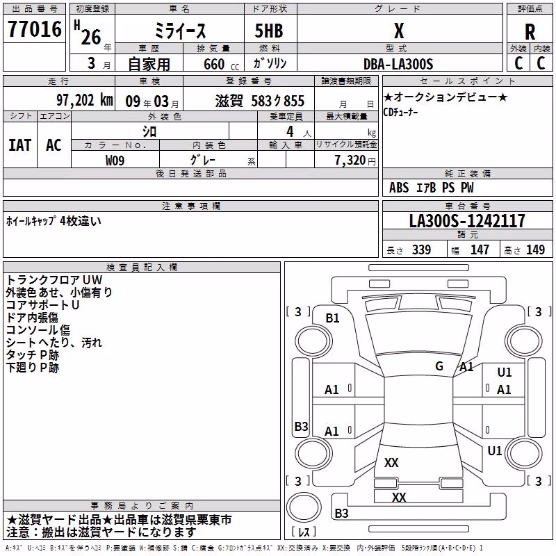 DAIHATSU MIRA E:S