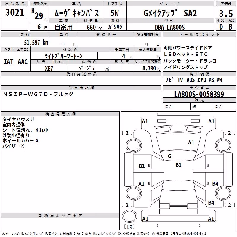 DAIHATSU MOVE CANBUS