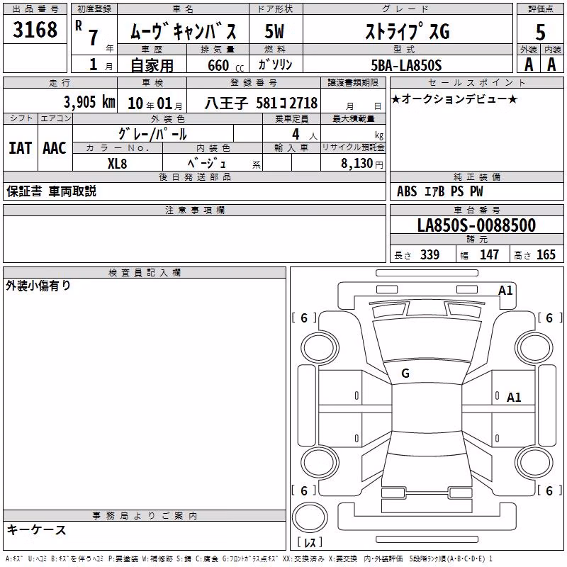 DAIHATSU MOVE CANBUS