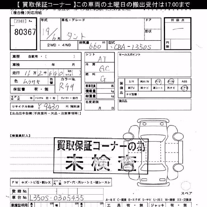 DAIHATSU TANTO