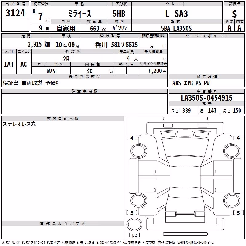DAIHATSU MIRA E:S
