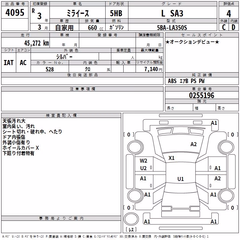 DAIHATSU MIRA E:S