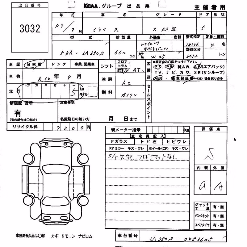 DAIHATSU MIRA E:S