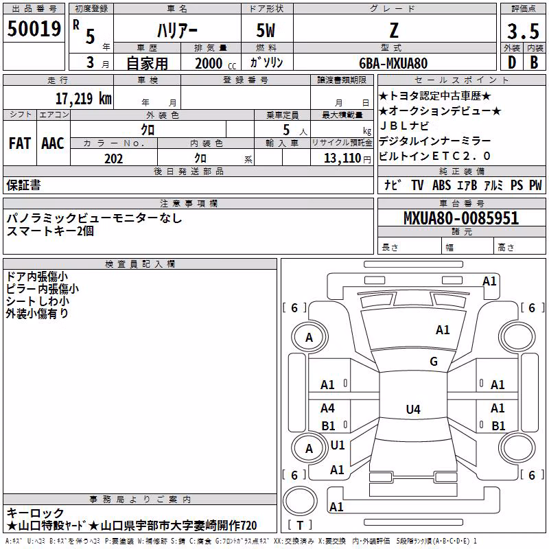 TOYOTA HARRIER