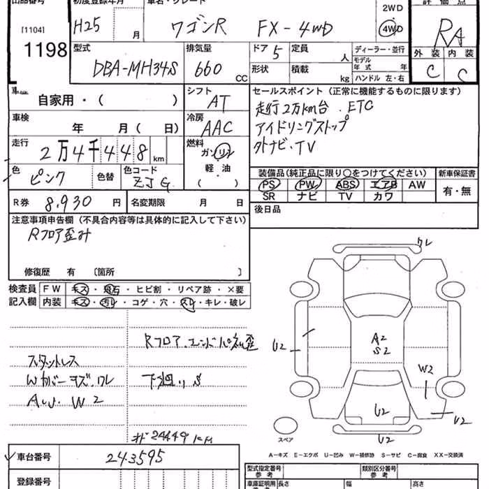 SUZUKI WAGON R