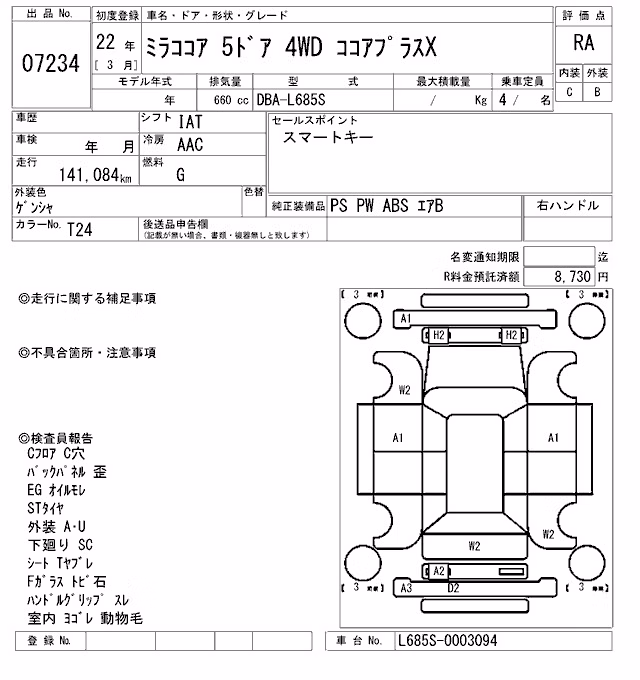 DAIHATSU MIRA COCOA