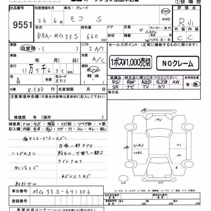 NISSAN MOCO