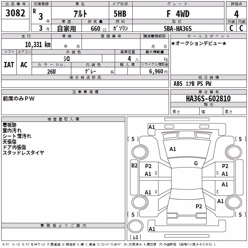 SUZUKI ALTO