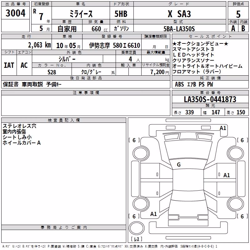 DAIHATSU MIRA E:S