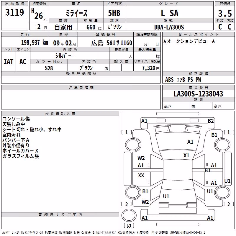 DAIHATSU MIRA E:S