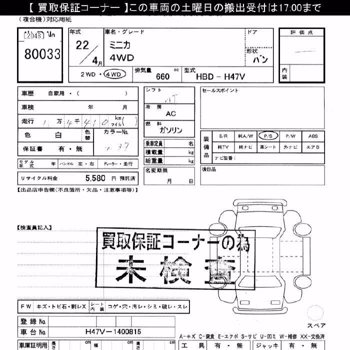 MITSUBISHI MINICA