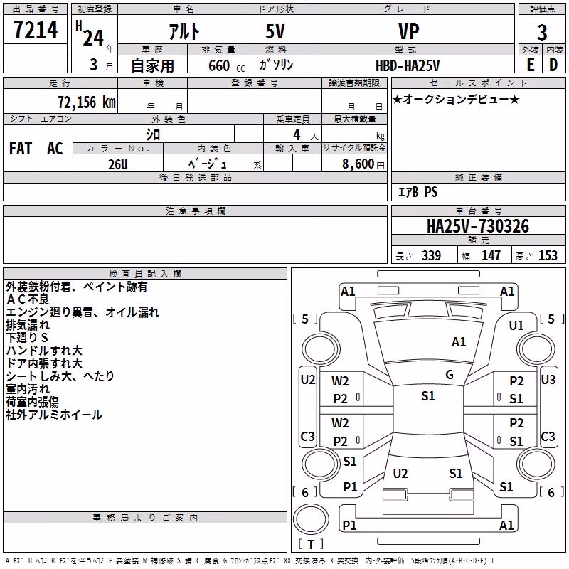 SUZUKI ALTO