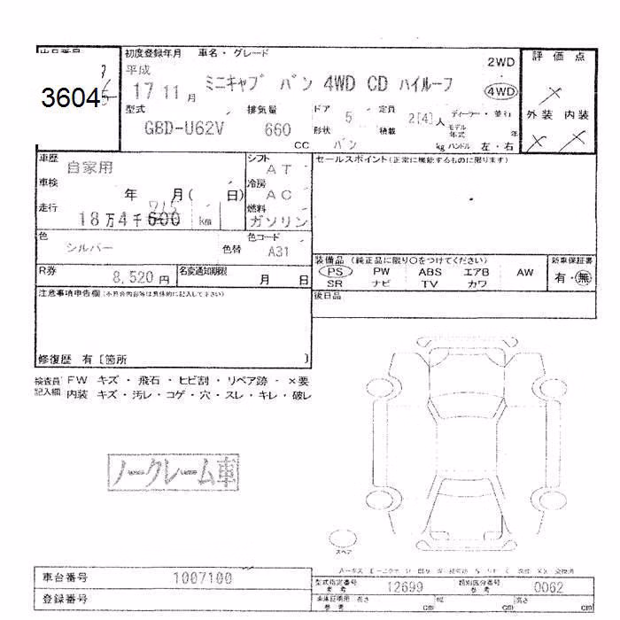 MITSUBISHI MINICAB