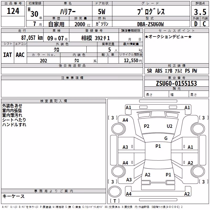 TOYOTA HARRIER