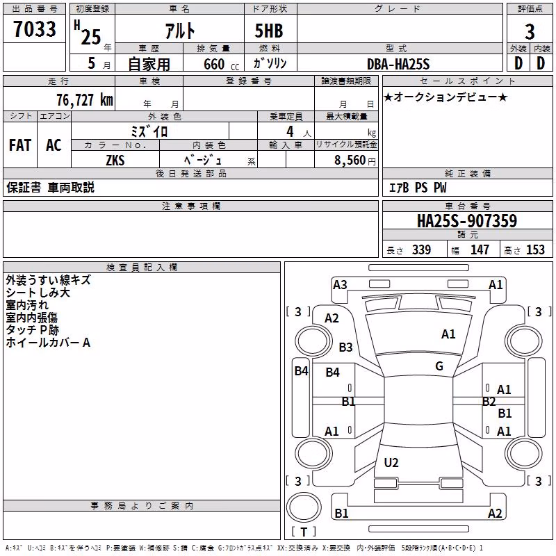 SUZUKI ALTO