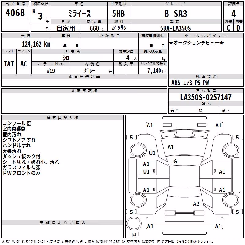 DAIHATSU MIRA E:S