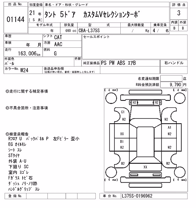 DAIHATSU TANTO