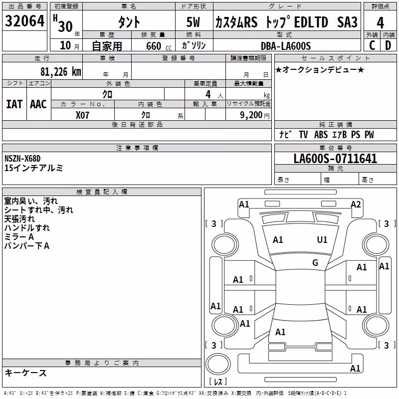 DAIHATSU TANTO