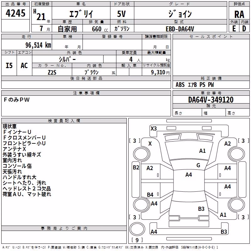 SUZUKI EVERY