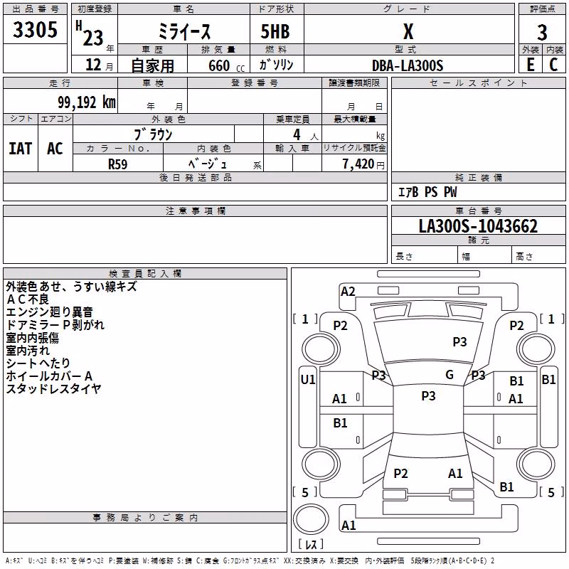 DAIHATSU MIRA E:S