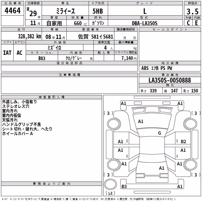 DAIHATSU MIRA E:S