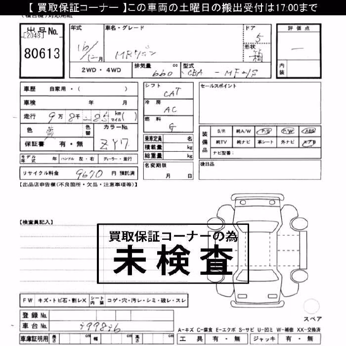 SUZUKI MR WAGON